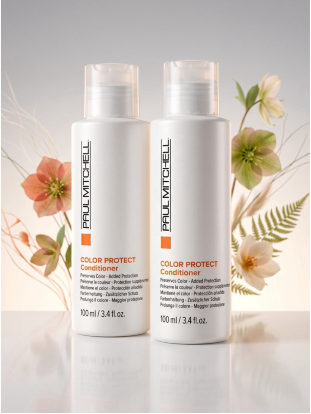 Paul Mitchell Color Protect Conditioner 3.4 oz 100ml Lot of 2 New Duo